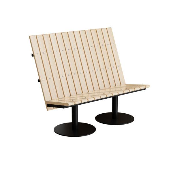 Sort Cirkum Pers Høj Massiv Birk Understel Sono Sofa - 7042422246577