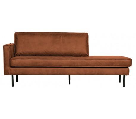 Moderne Rodeo Daybed Sofa i Vintage Cognac Læder