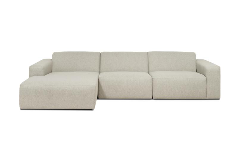 Fleksibel Boston Stor Sofa med Chaiselong - Ideel til Dit Rum