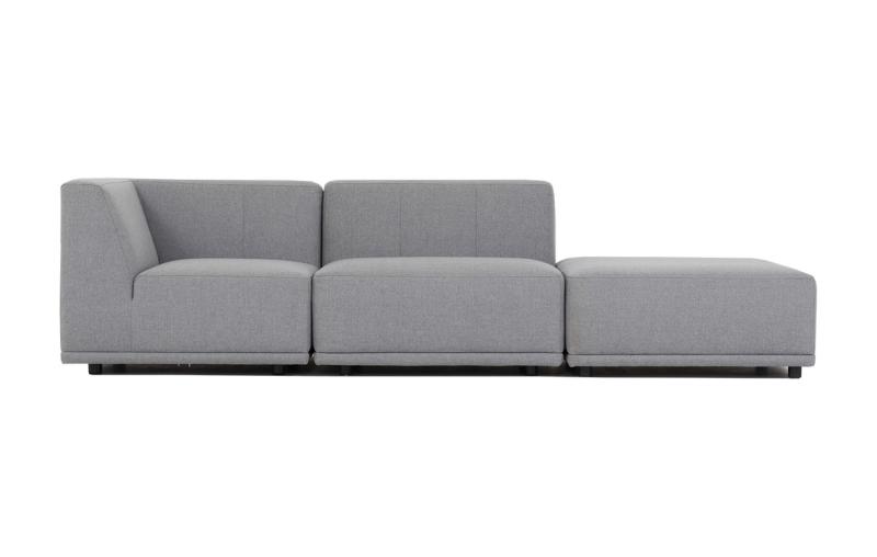 New York Chaiselong Sofa med Tre Moduler - Kreativ Komfort
