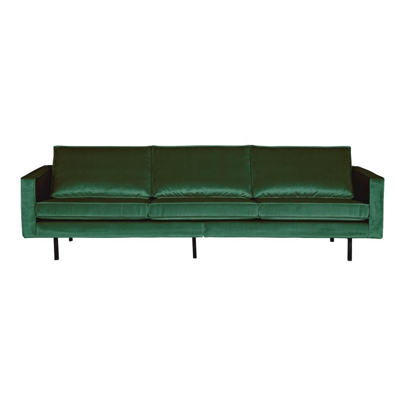 Grøn Rodeo Pers Velour Sofa – BePureHome Tilbud!