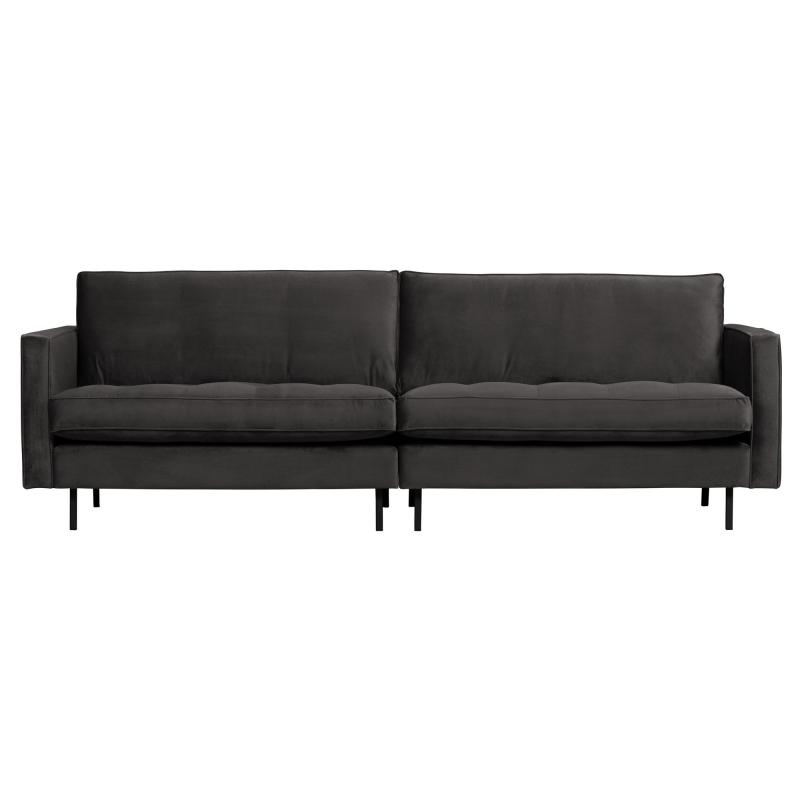 Grå Rodeo Classic Pers Velour Anthracite Bepurehome Sofa - 8714713103843