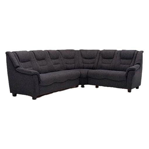 Hjørnesofa fra Hjort Knudsen Monza - Antracit, Komfortabel Design
