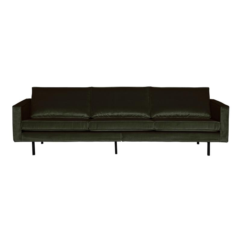 Grøn Rodeo Pers Velour Sofa - Mærk luksus i dit hjem!