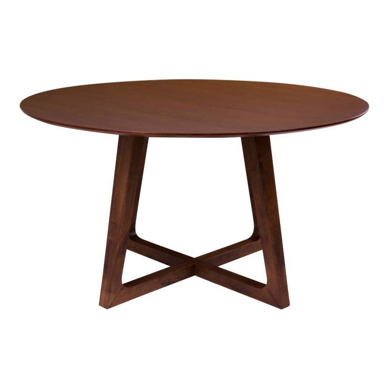 Holte Rundt Spisebord i Ægte Valnød - 137 cm Diameter