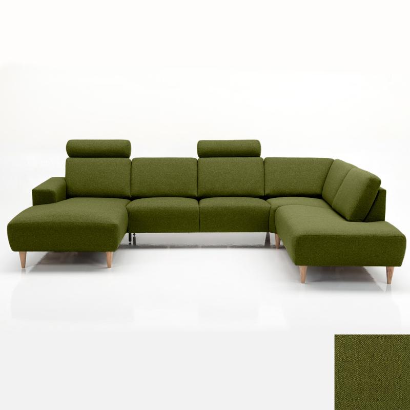 Grøn Napoli Sofa fra Hjort Knudsen - Minimalistisk Elegance