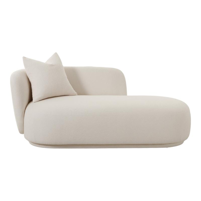 Mykonos Daybed i Naturfarvet Stof – Minimalistisk Sofa