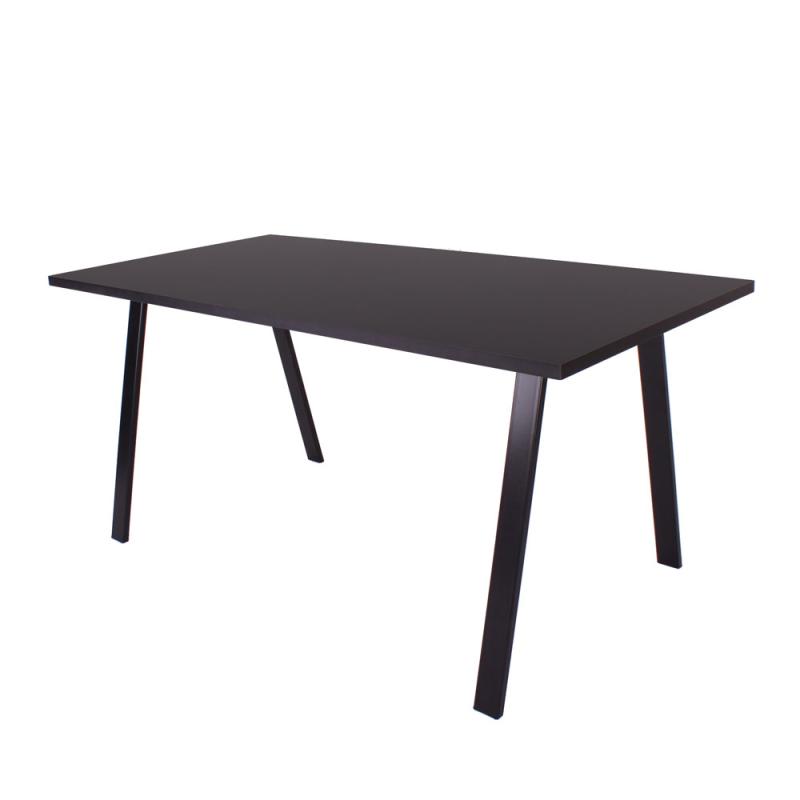 Sort Halmstad Laminat Metal Understel Bytika Spisebord