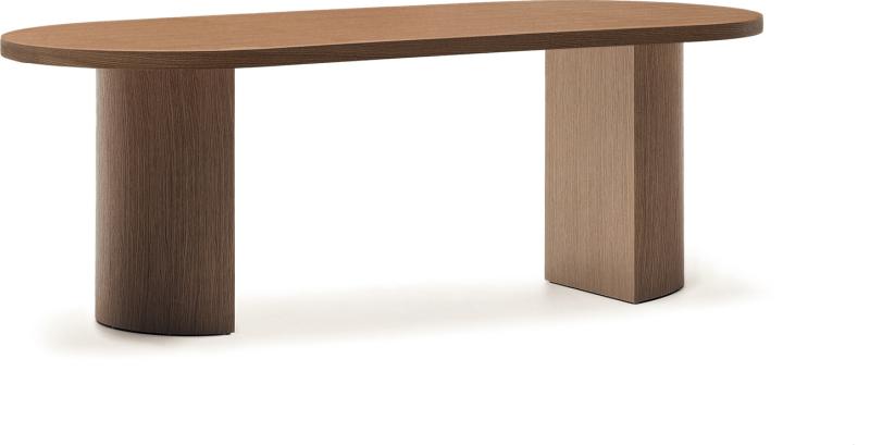 Moderne Nealy Spisebord 200x100 i Mørk Valnødfiner