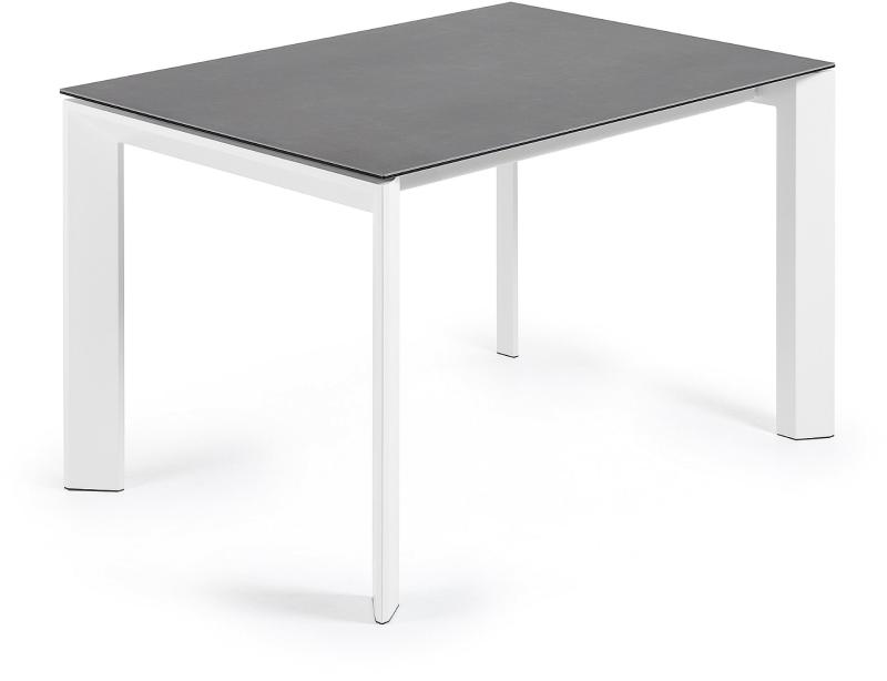 Elegant Hvidt Udtræksspisebord fra Kave Home - Axis