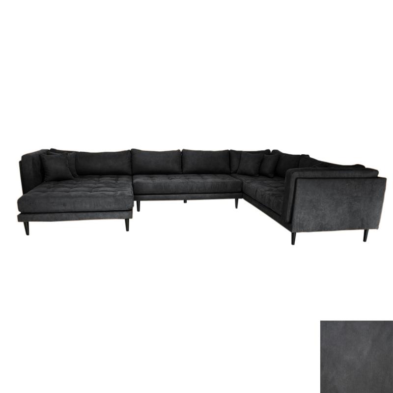 Orlando Microfiber Mindelo U-Sofa – Perfekt til Familietid