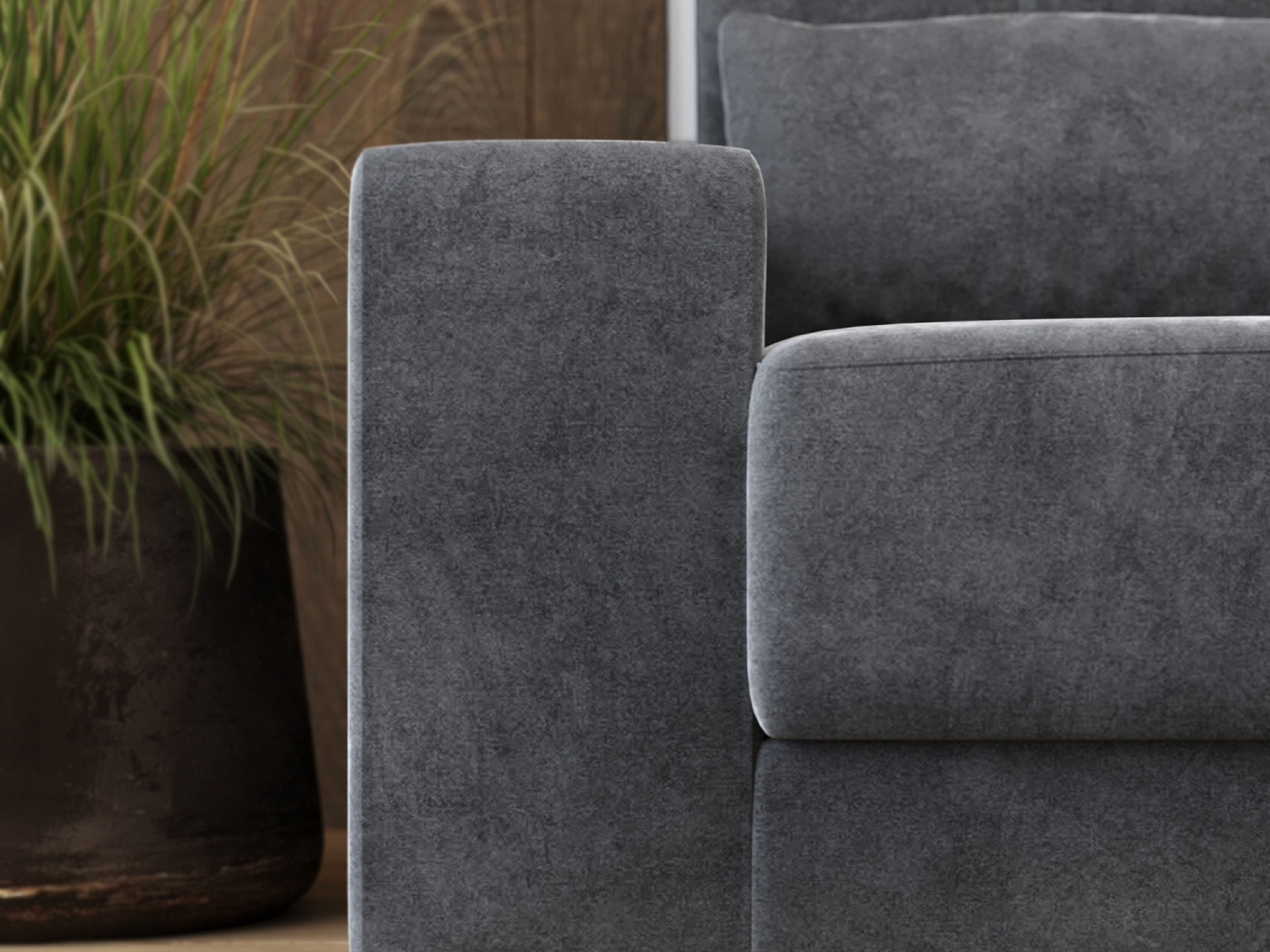 Farve: Antracit Til 180 Skabsseng Farve Sofa