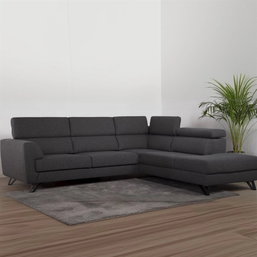 Billund Højrevendt Grå Sofa – Stilfuld Elegance til Dit Hjem
