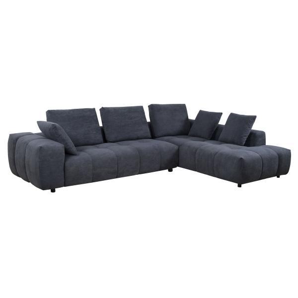 Madison Højrevendt Mørkegrå Chaiselongsofa til Dit Hjem