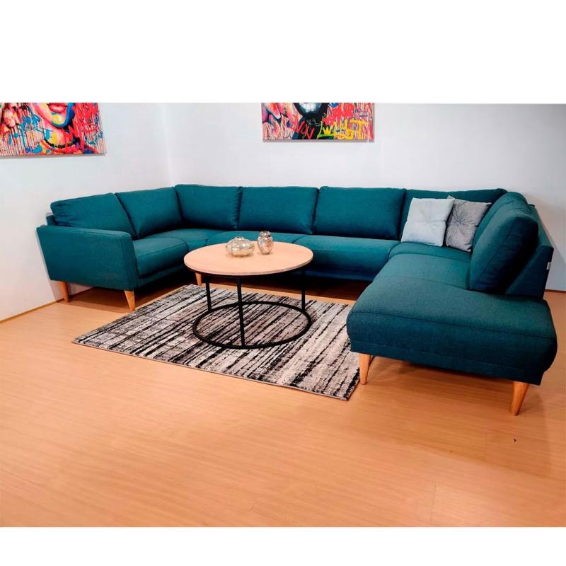 Napoli Sofa med Lys Træben - Eksklusivt Dansk Design
