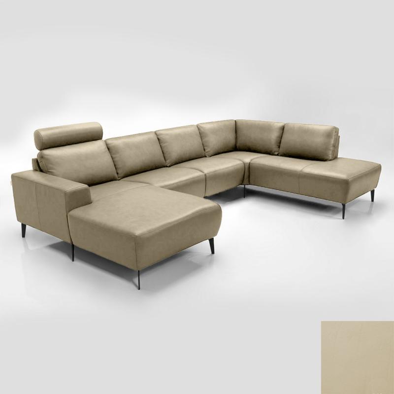 Napoli Sofa i Semianilin Læder - Eksklusivt Dansk Design
