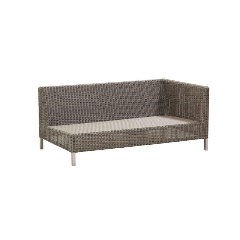 Connect 2-personers Sofa Modul i Taupe - Skarp Pris!