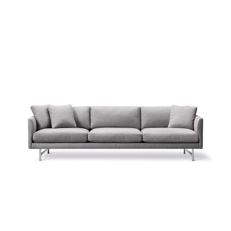 Calmo Sofa Sunniva 242 med Mat Chrome Stel - Fantastisk Tilbud!