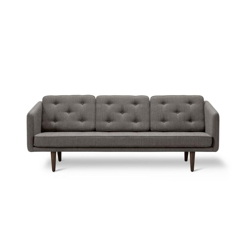 3-personers Fiord 151 Sofa i Røget Bejdse - Klassisk Design