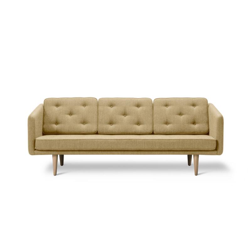 3-personers Fiord 422 Sofa - Klassisk Dansk Design i Lys Olie