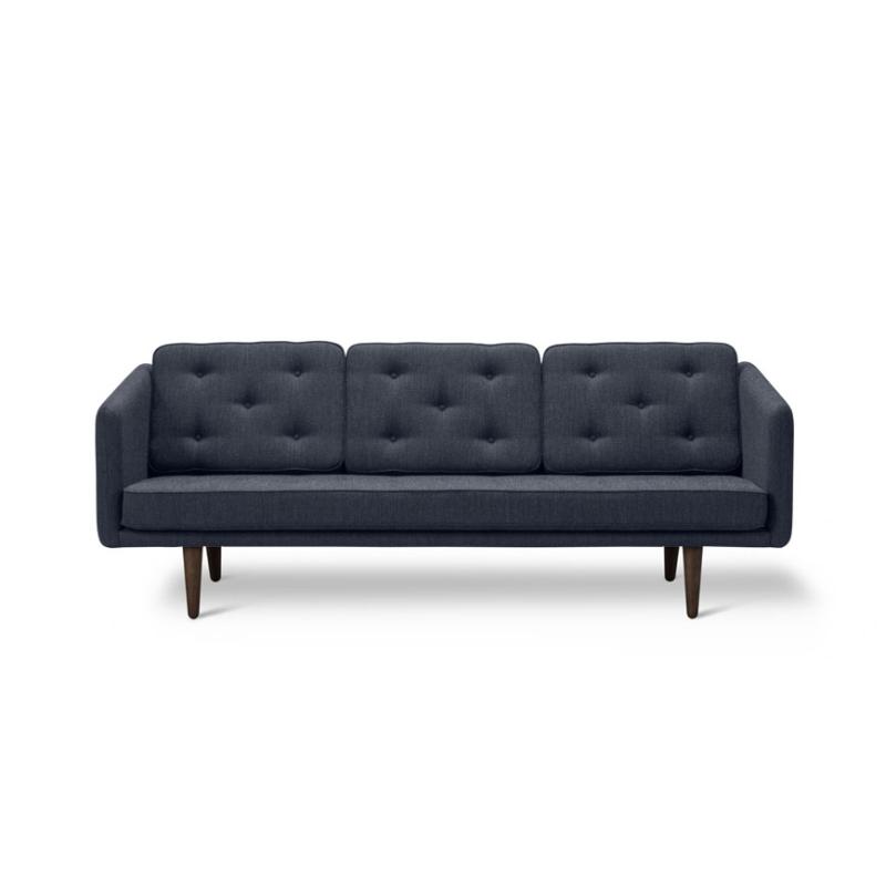 3-personers Fiord 782 Sofa i Røget Bejdse - Black Friday Tilbud