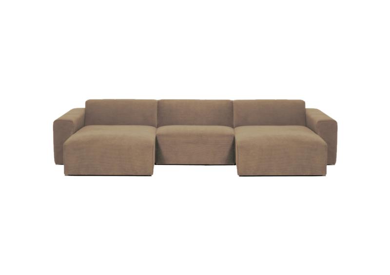 Manhattan Dobbelt Chaiselong Sofa - Udstillingsmodel Tilbud