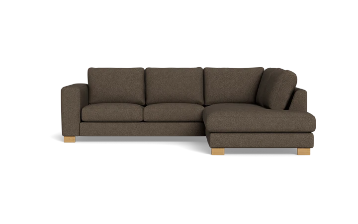 Brun Halifax Sofa med Open End – Fantastisk Tilbud!