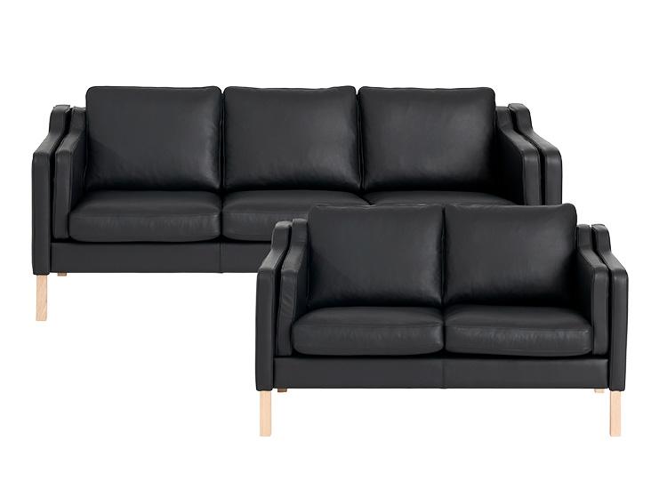 Sort Bolivia Cl300 Pers Classic Line Sofa