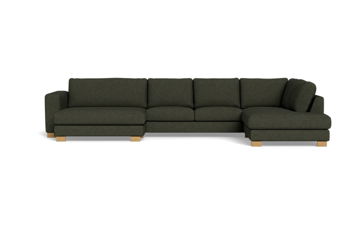 Halifax Sofa med Chaiselong - Blå Elegance til Dit Hjem