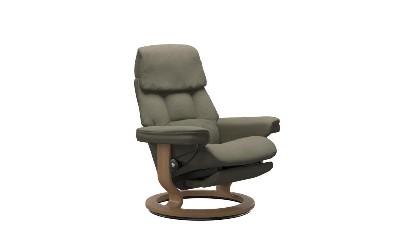 Grøn Ruby Lænestol med Powerleg fra Stressless
