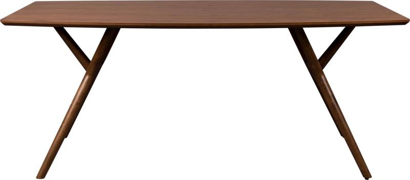 Malaya Spisebord 180x90 cm – Valnød & Gummitræ – Mid Century