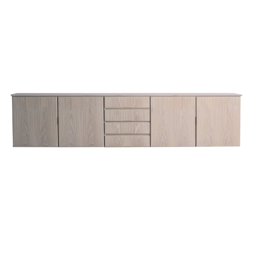 Klim Furniture 2072 Natur Skænk - Stilfuld Opbevaring