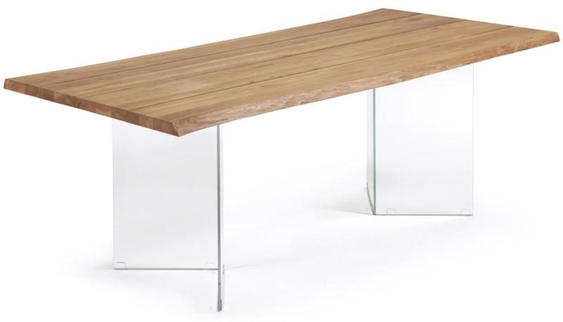 Elegant Plankebord Lotty 220 i Massivt Egetræ fra Kave Home