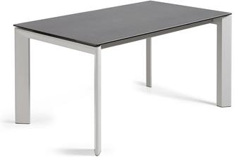 Elegant Axis Spisebord i Sort/Grå - Udtræk & Moderne Design