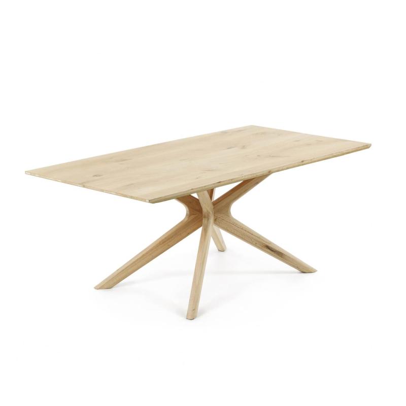 Hvidvasket Normande Spisebord – Stilfuldt Nordisk Design