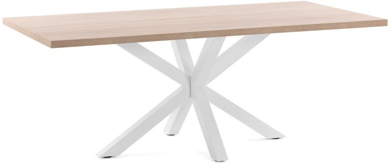 Elegant Hvidt New Argo Spisebord fra Kave Home - Stilrent Design