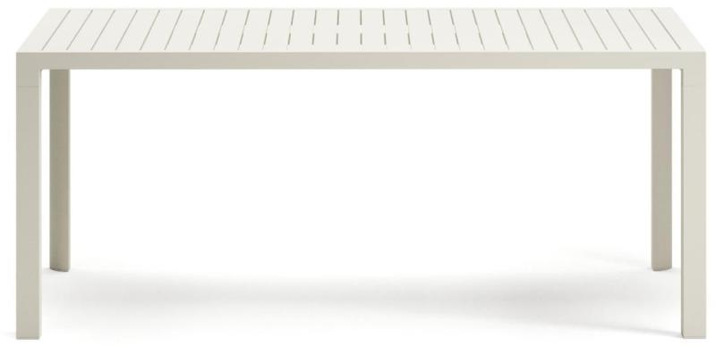 Hvidt Udendørs Aluminium Terrassebord til Sommermiddage