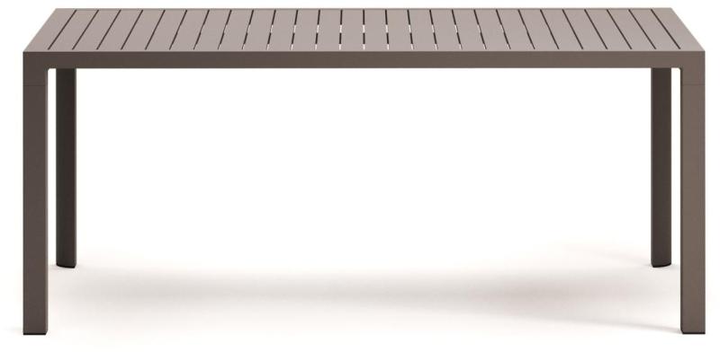 Brun Udendørs Culip Aluminium 180x90 Moderne Nordisk Kave Home Spisebord - 8433840813288