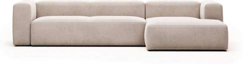 Elegant Beige Chaiselong Sofa fra Kave Home - Komfortabel Stil