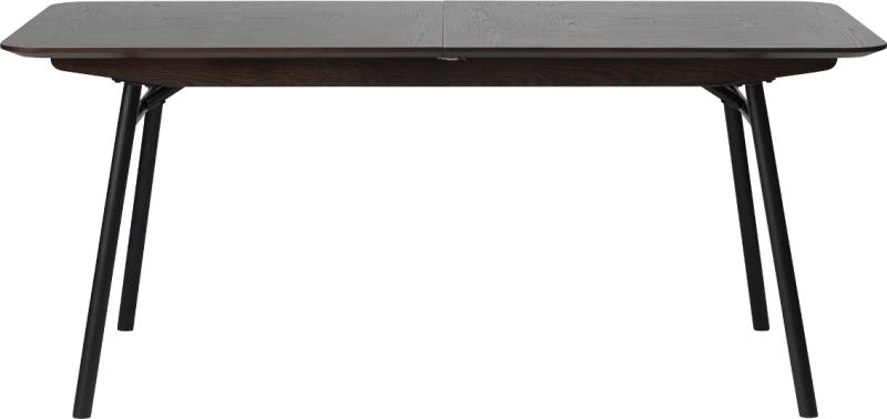 Forlængeligt Sort Latina Spisebord med Metalstel - Nordique Design