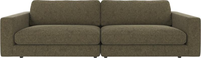 Duncan 3-Personers Sofa i Grøn Polyester - Tilbud!