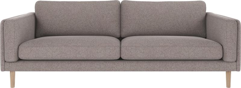 Rowico Braden 3-personers sofa i gråbeige stof
