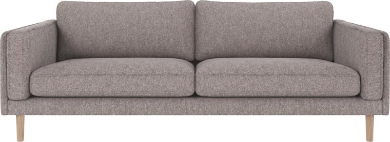 Braden 3-personers sofa i hvidvasket egetræ - Elegant design