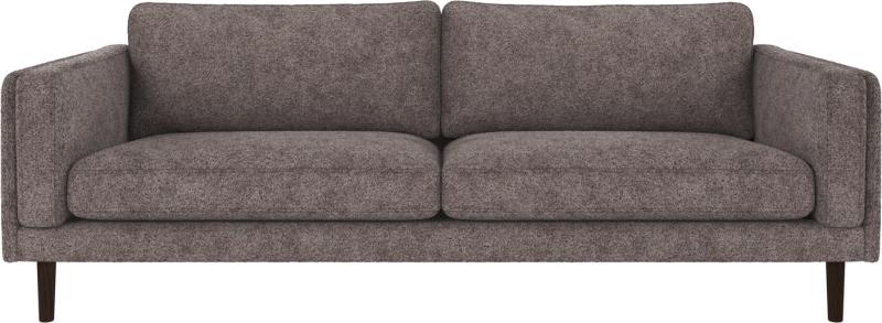Tidløs 3-personers Sofa i Mørkegrå/Brun fra Rowico