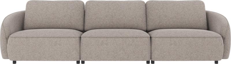 Nordisk Design 4-Personers Sofa i Grå Bobby Stof - Tilbud!