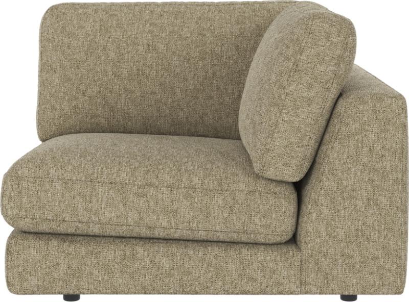 Grøn Hjørnemodul til Sofa – Skandinavisk Design på Udsalg