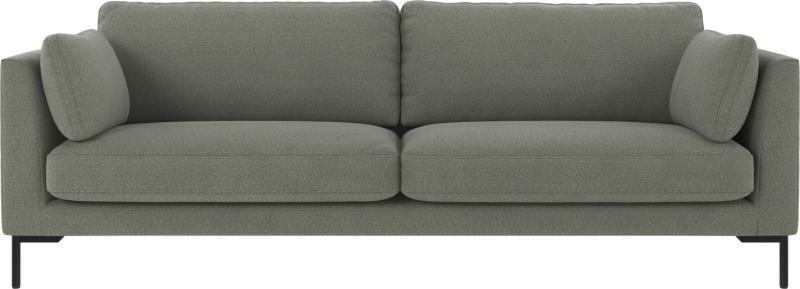 Grøn Personers Corwin Rita 158 Stof Med Sorte Pulverlakerede Metalben 238x98 Rowico Sofa - 7340126589755