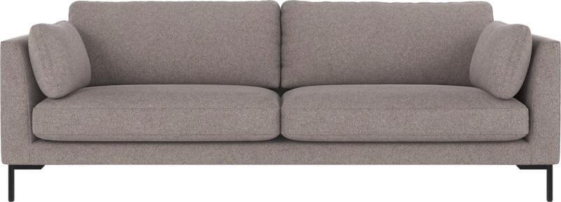 Sort Personers Corwin Brenda Grå Beige Polyester Metalben Fsc Mix Ramme Rowico Sofa - 7340126590898