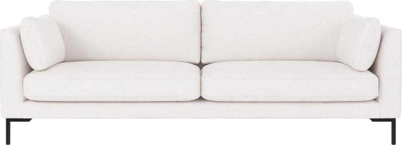 Corwin 3-personers sofa i hvid med nordisk design