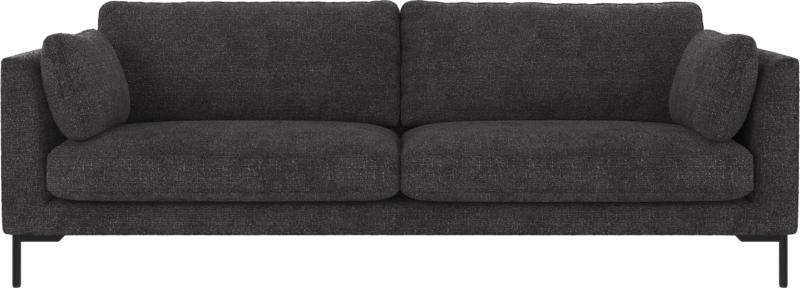 Corwin 3-personers sofa i mørkegrå - Tidløs komfort!